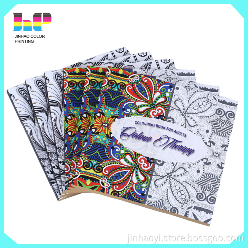 Coloring Painting book printing with perforation child painting book printing